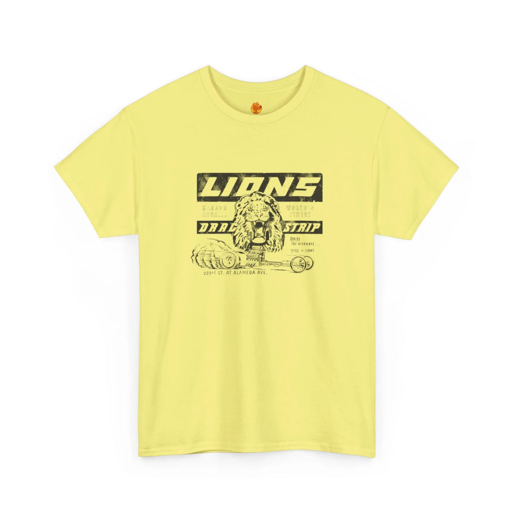 Lions Drag Strip Once Upon a Time in Hollywood Unisex Tee
