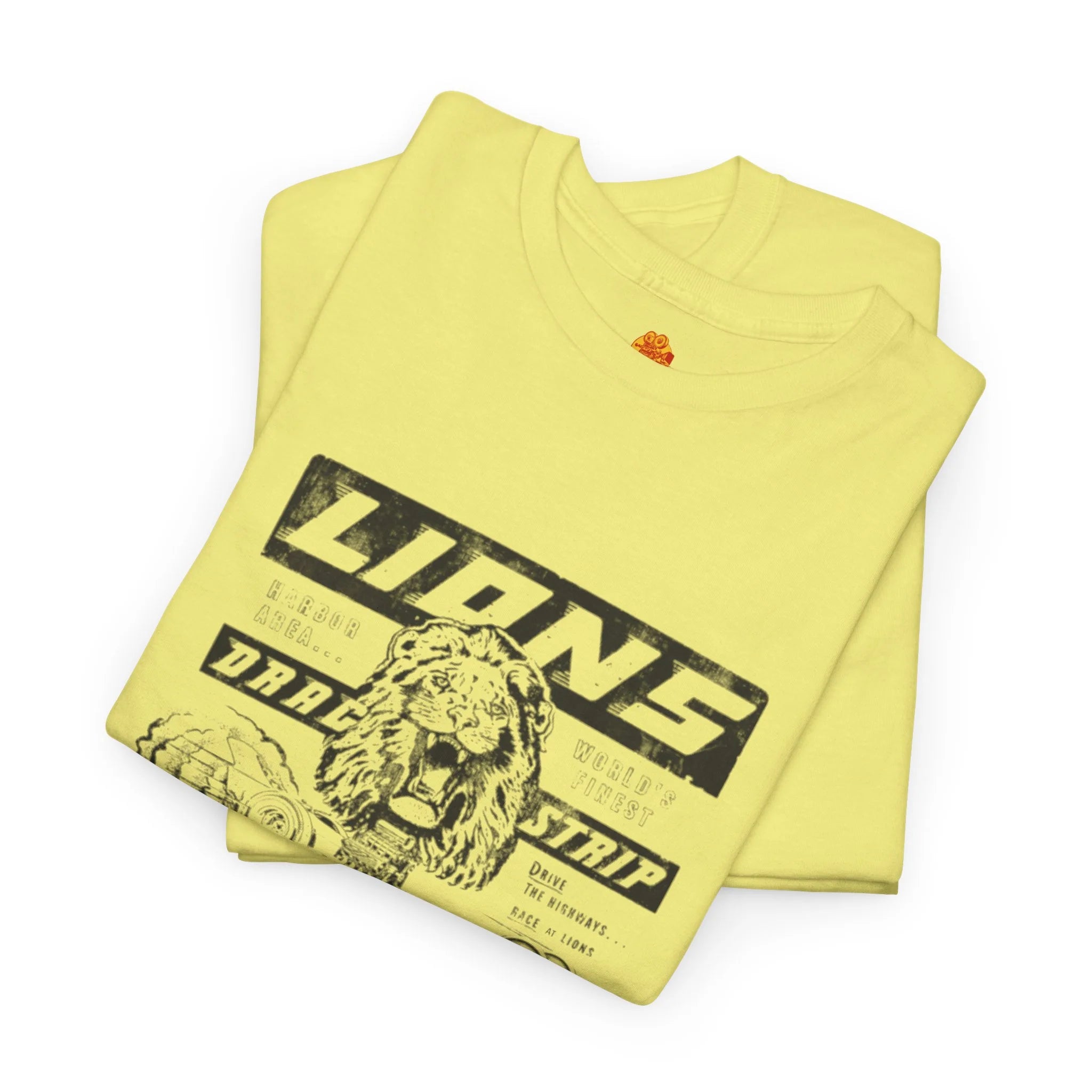 Lions Drag Strip Once Upon a Time in Hollywood Unisex Tee