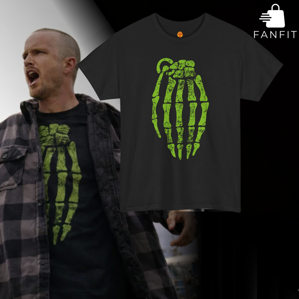 Jesse Pinkman Skeleton Grenade T-Shirt
