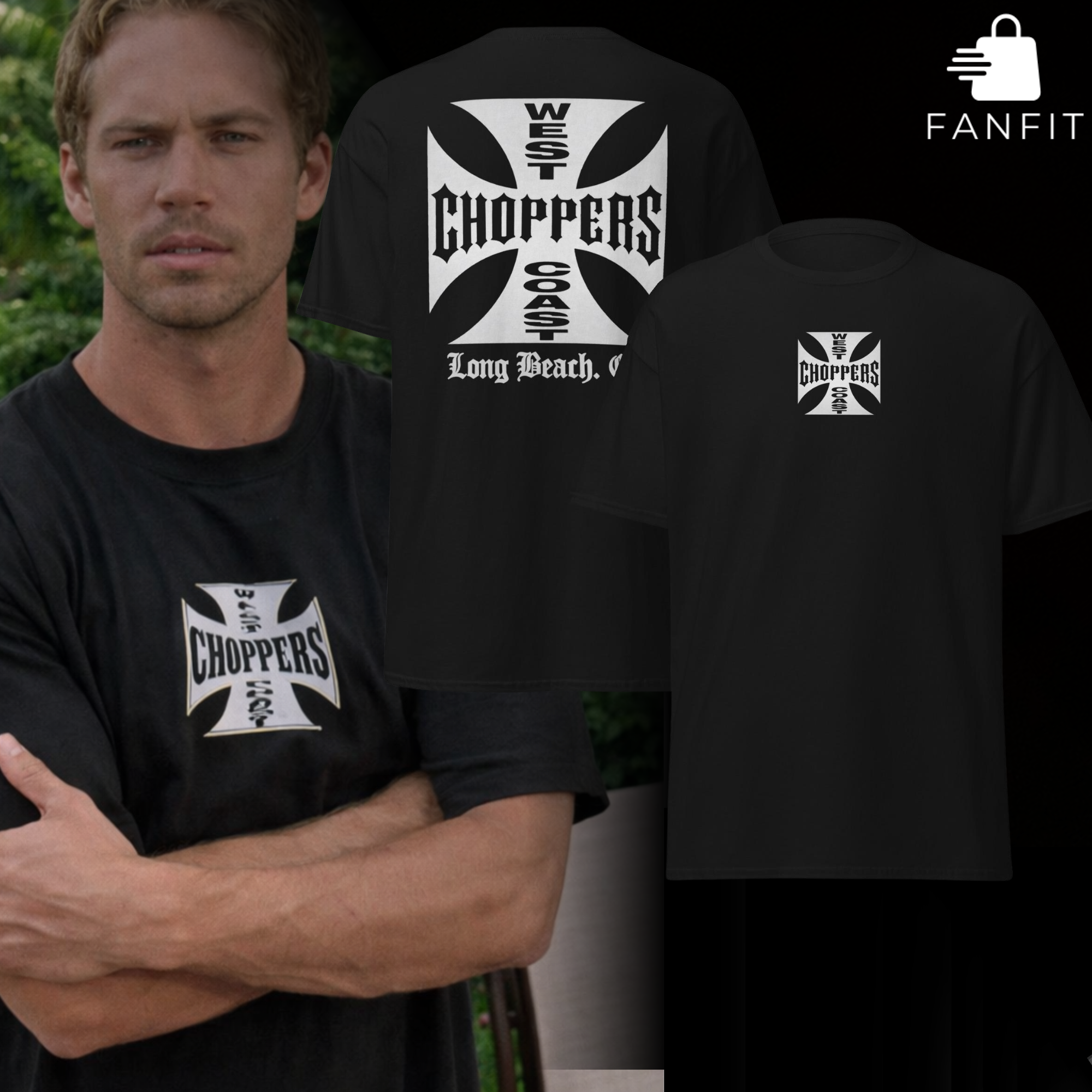 Brian O'connor West Coast Chopper Unisex classic tee