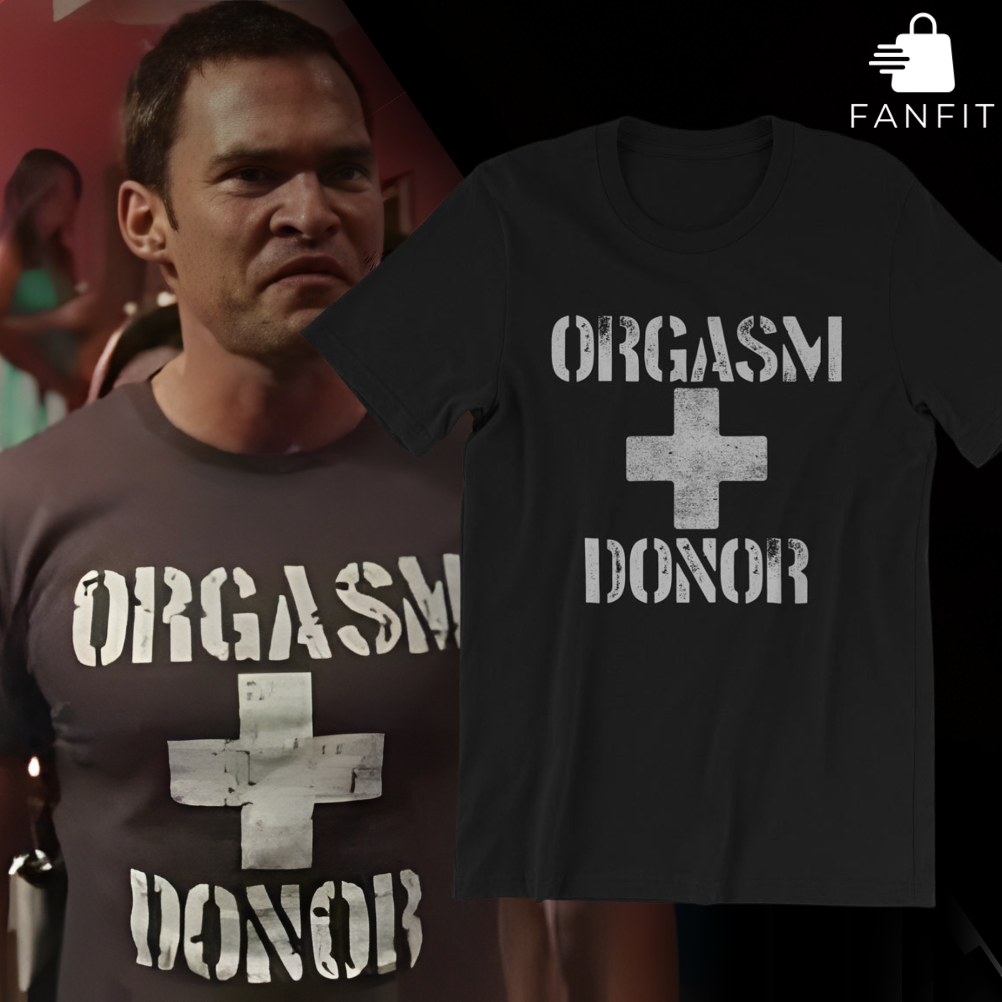 Stiflers Orgasm + Donor Unisex classic tee