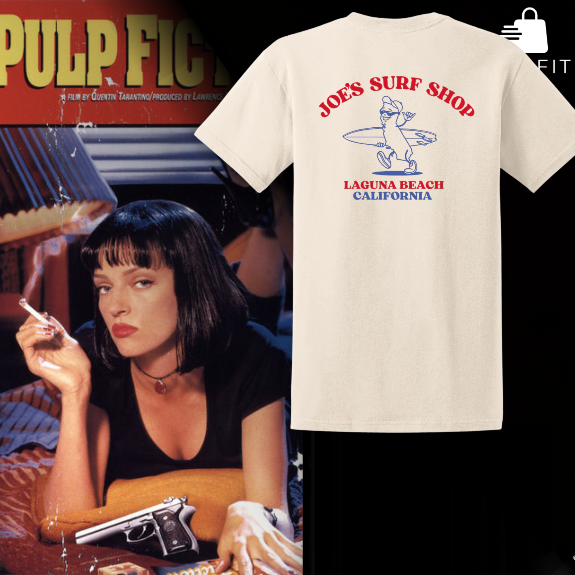 Pulp Fiction Joe's Surf Shop Shirt