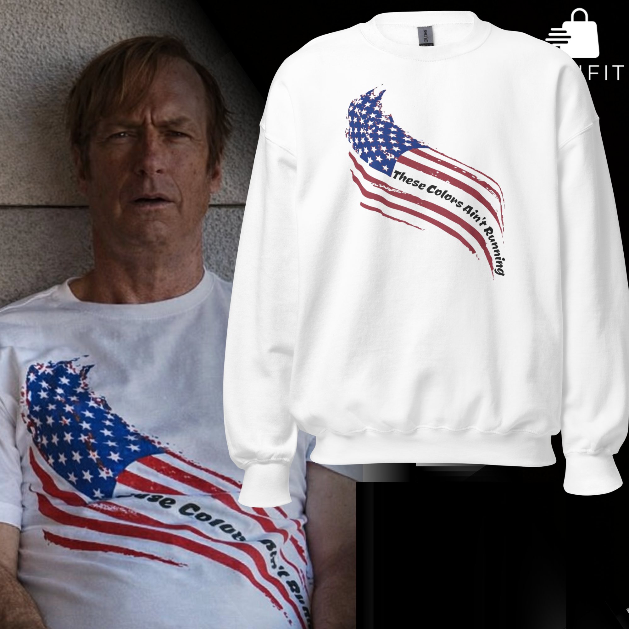 These Colours Ain't Running Saul Goodman Unisex Sweatshirt