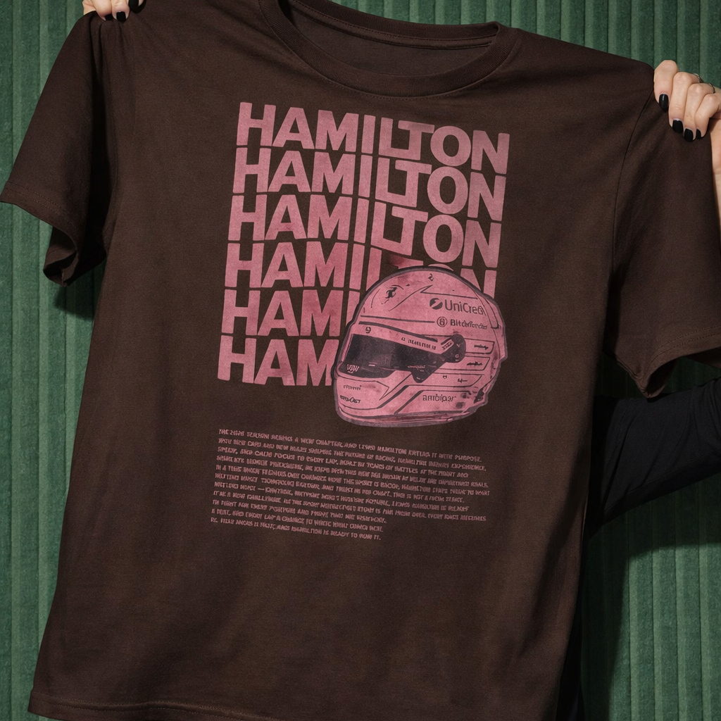 Lewis Hamilton Ferrari F1 Racing Shirt, Vintage Motorsport Tee