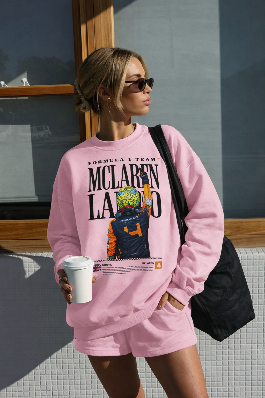 Lando Norris McLaren Sweatshirt F1 Crewneck Formula 1 Racing