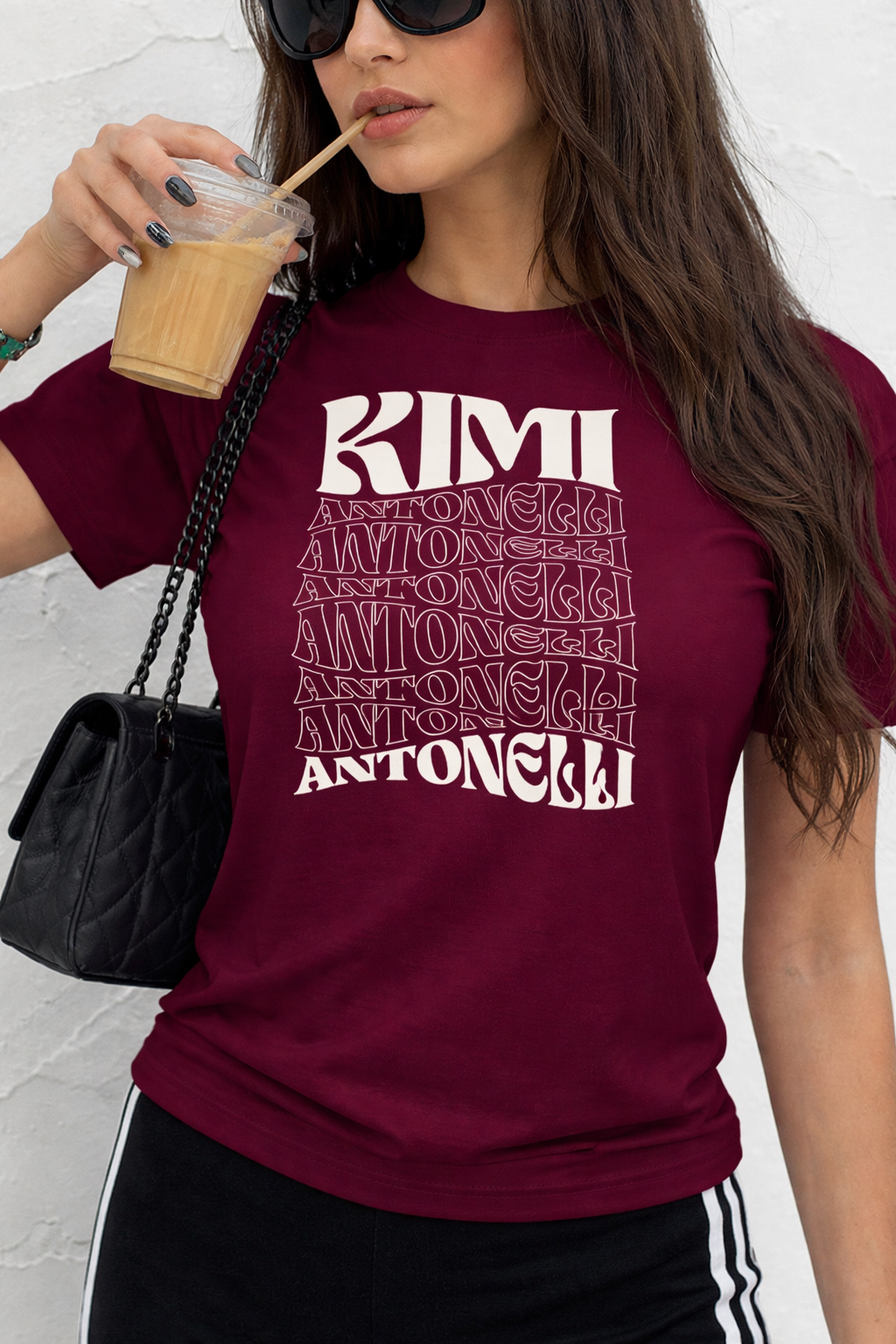 Kimi Antonelli Shirt Minimalist F1 Tee Formula 1 Racing T-Shirt