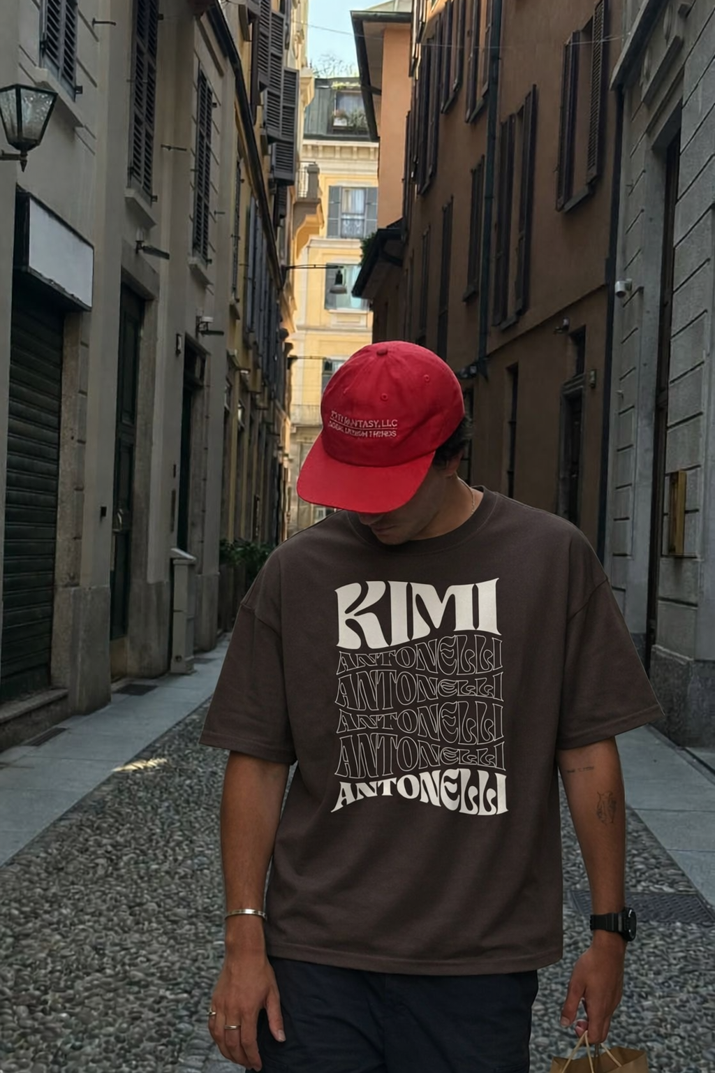 Kimi Antonelli Shirt Minimalist F1 Tee Formula 1 Racing T-Shirt