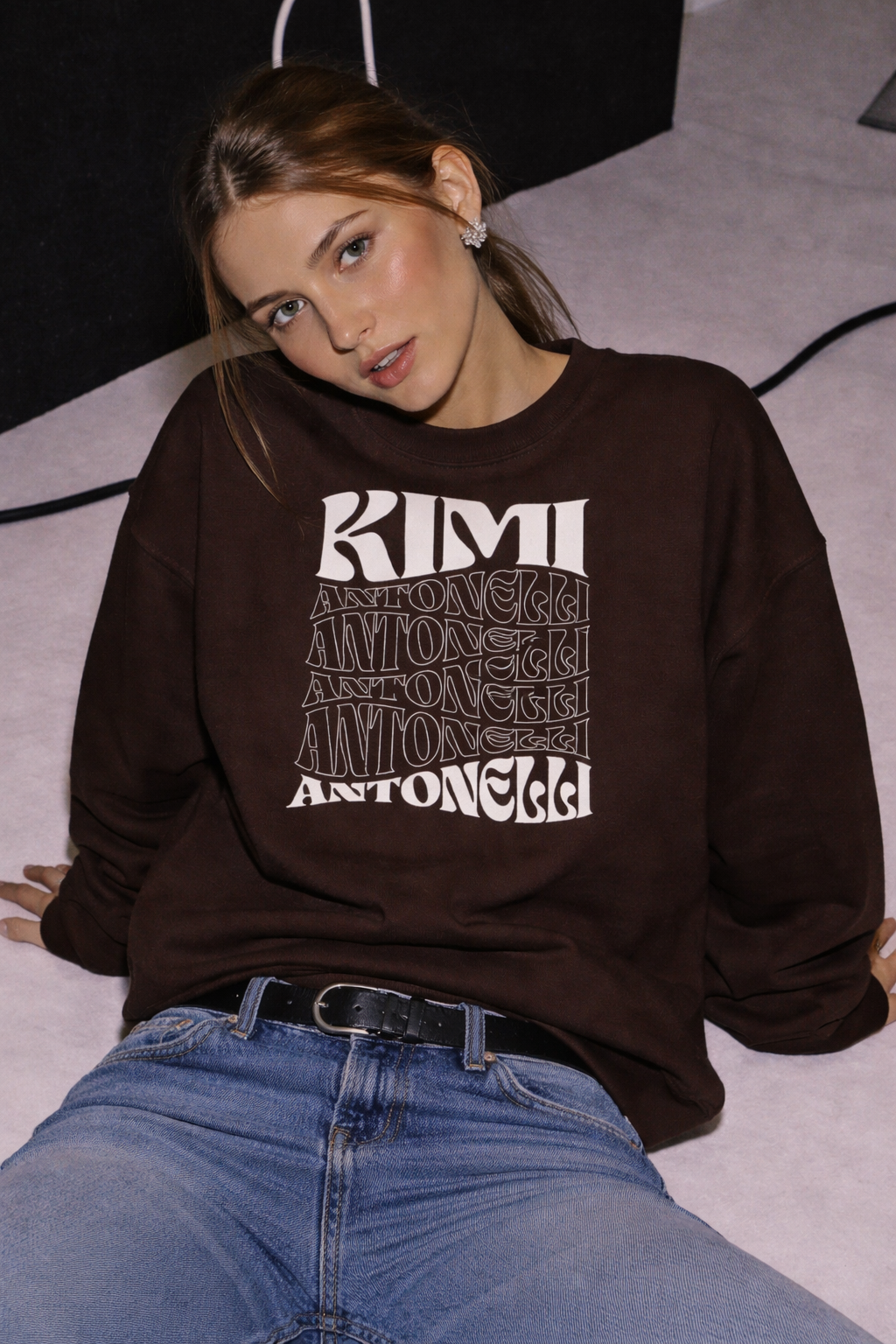 Kimi Antonelli Sweatshirt Minimalist F1 Crewneck Formula 1