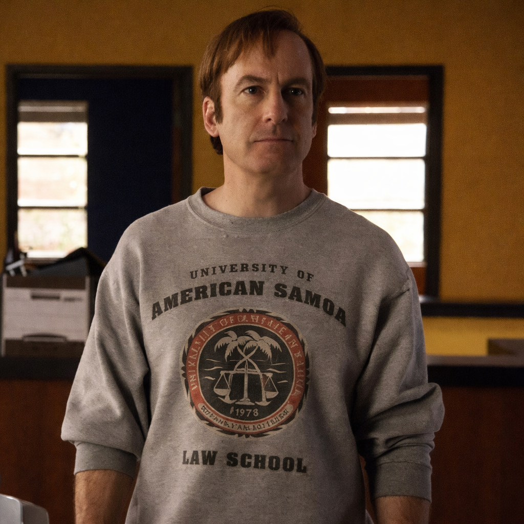 Better Call Saul Unisex Sweatshirt, University of American Samoa Law School