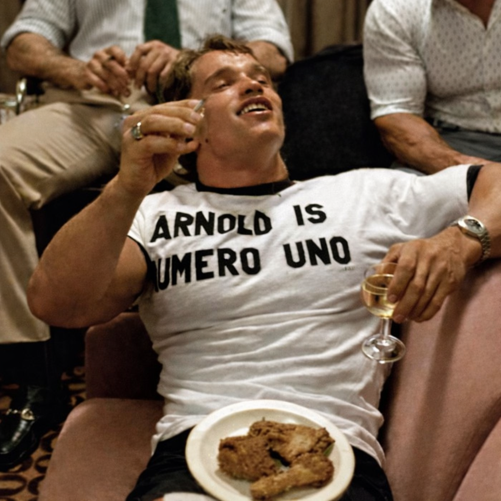 Arnold Is Numero Uno Ringer Tee