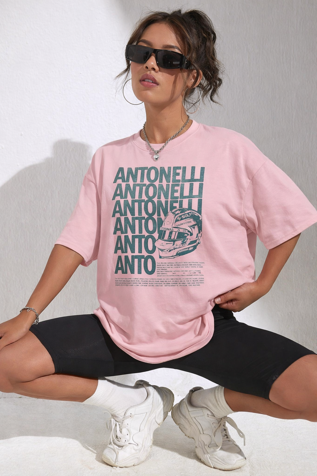 Kimi Antonelli Shirt F1 Driver Tee Formula 1 Racing Graphic T-Shirt