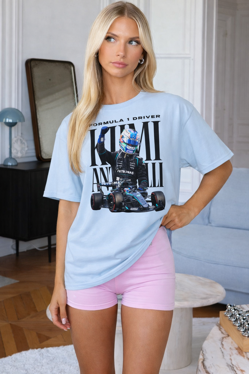 Kimi Antonelli Shirt Formula 1 Driver Tee F1 Racing T-Shirt