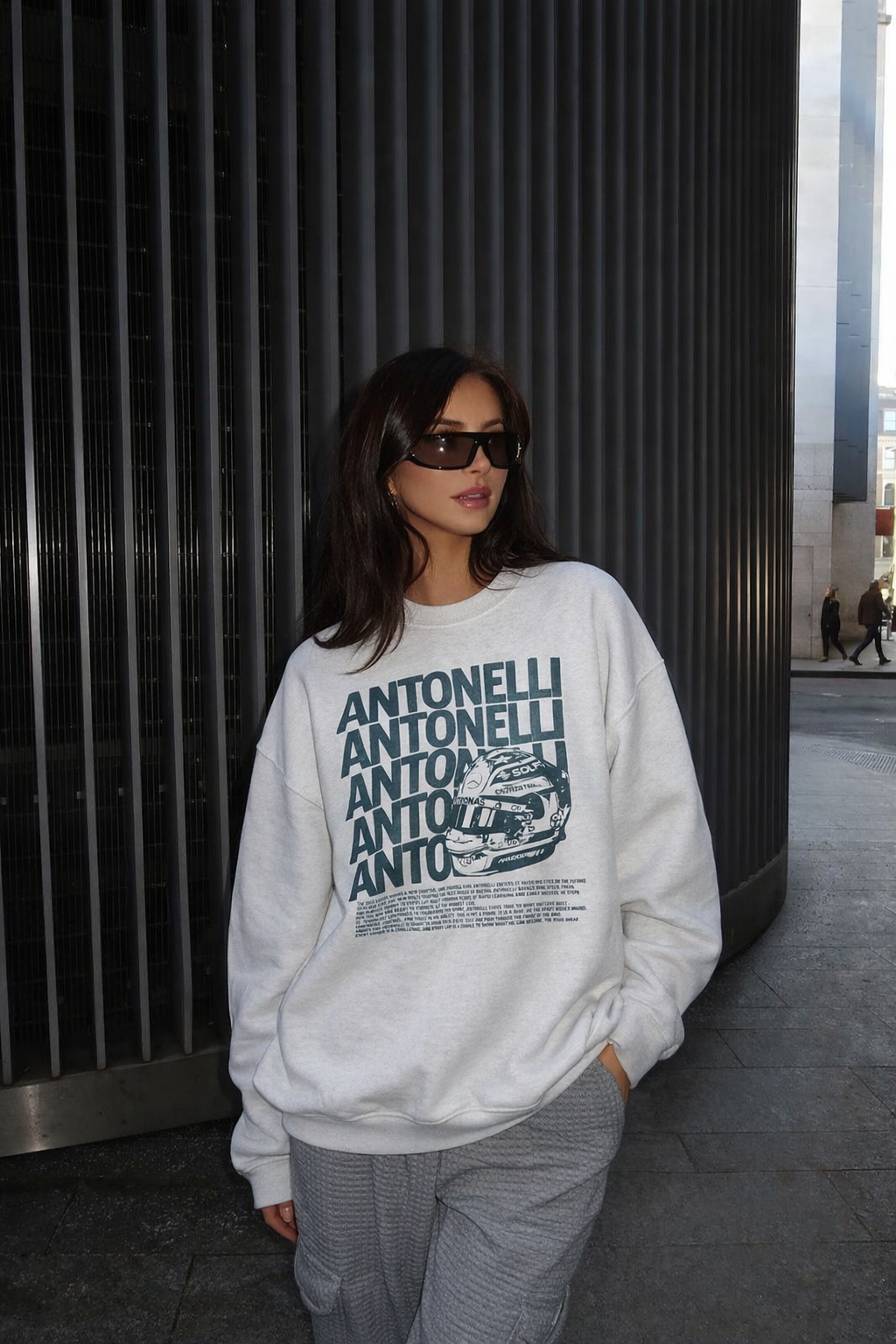 Kimi Antonelli Formula 1 Sweatshirt, Vintage F1 Racing Crewneck