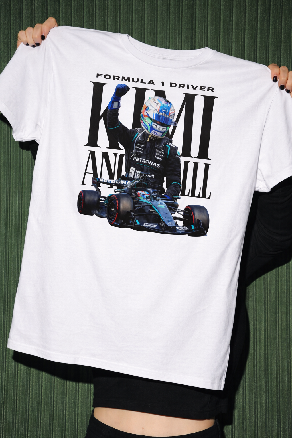 Kimi Antonelli Shirt Formula 1 Driver Tee F1 Racing T-Shirt