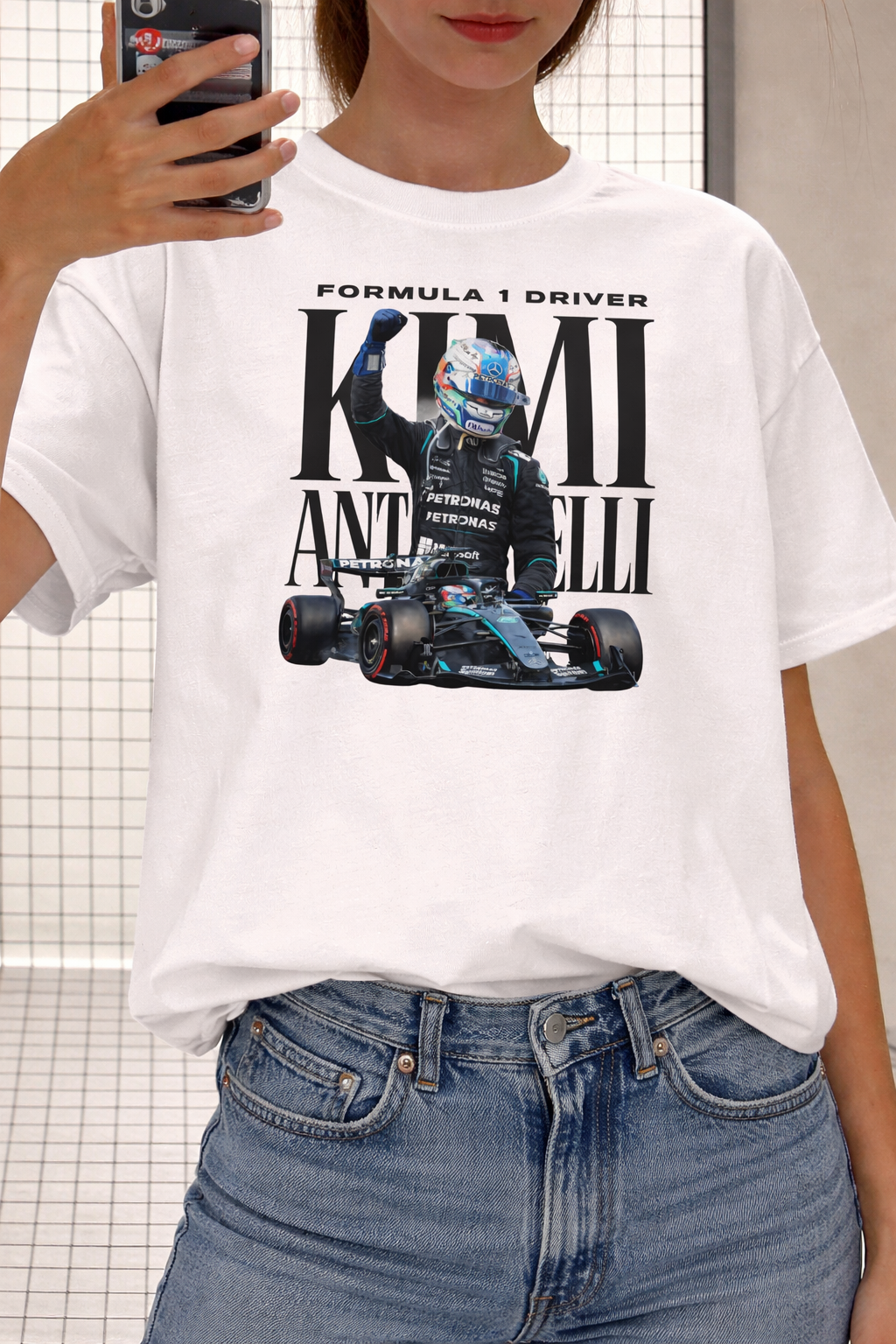 Kimi Antonelli Shirt Formula 1 Driver Tee F1 Racing T-Shirt