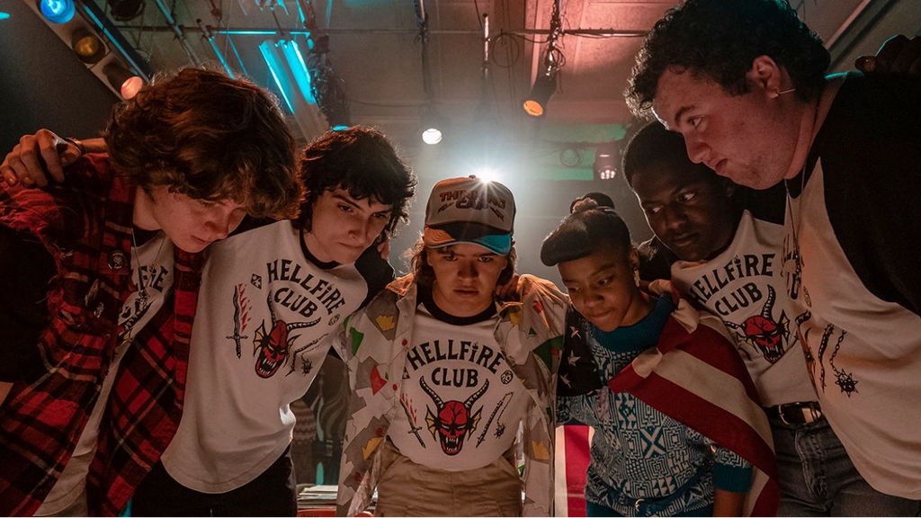 Hellfire Club Unisex Sweatshirt, Stranger Things Sweatshirt
