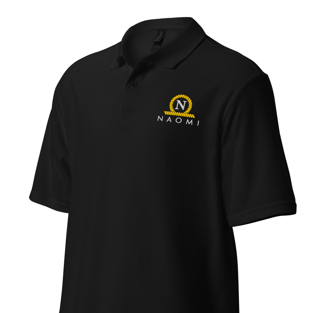 Naomi Embroidered Unisex polo shirt | The Wolf Of Wall Street Shirt