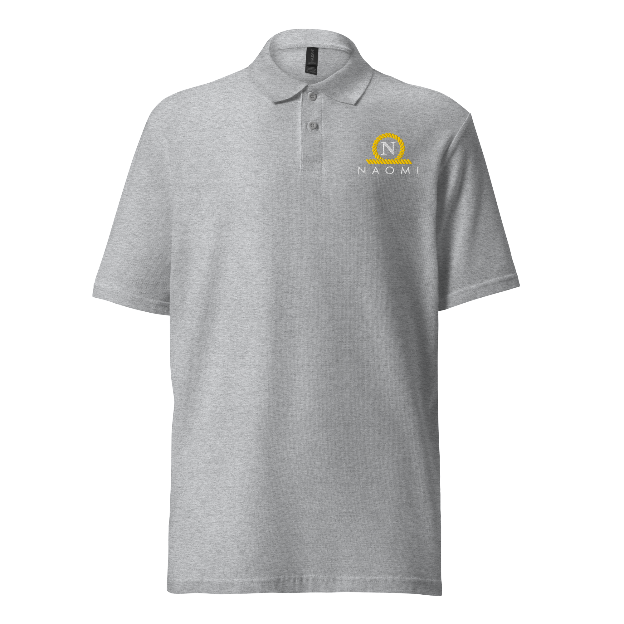 Naomi Embroidered Unisex polo shirt | The Wolf Of Wall Street Shirt